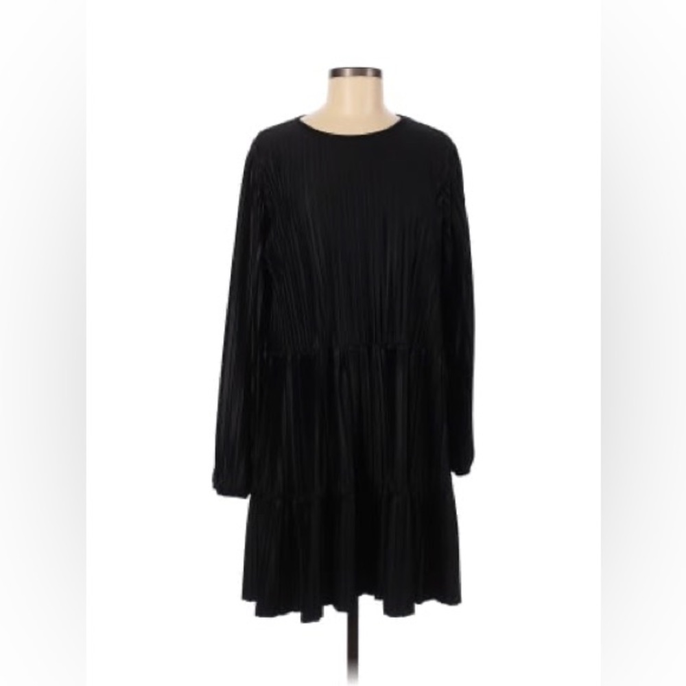 Black ZARA long sleeve dress